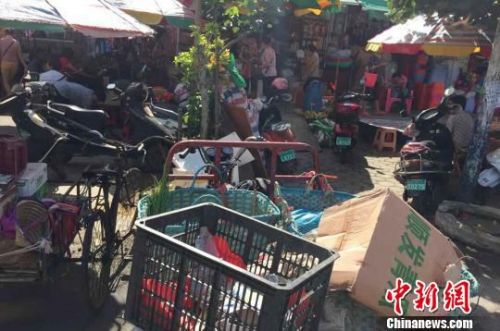图为涉事市场已恢复秩序。　翟李强　摄