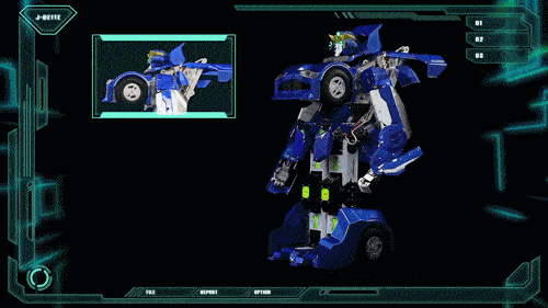 現(xiàn)實(shí)版變形金剛J-deite half 機(jī)器人秒變雙座汽車2017年上市