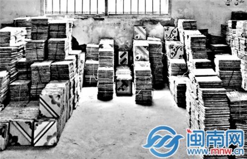 杨函憬收藏的2.5万片花砖