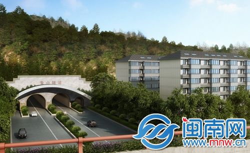 象山隧道周边整治效果图
