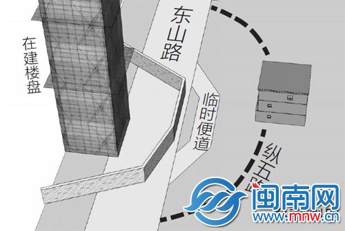 未来将有一条纵五路替代东山路，连接园中村和化工路