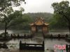 受臺風(fēng)“燦鴻”影響 浙江普陀山景點被淹成“澤國”(圖)