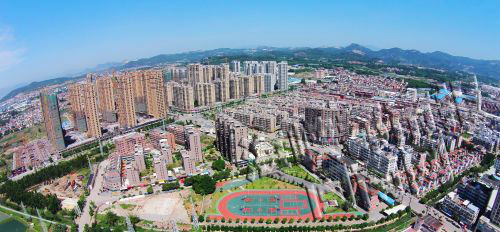 高楼林立，漳州台商投资区繁华都市气象初现