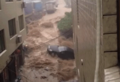 福建福鼎严重内涝