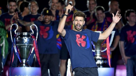 欧洲超级杯-巴萨大将皮克飚脏话再喷皇马:X皇