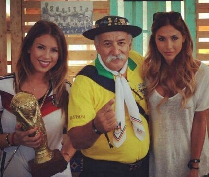 巴西著名球迷 金杯爷爷 费尔南德斯去世 享年6