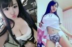 “最胸”SG小孽小囍深夜晒猫咪内裤福利床照 巨乳丰满抢镜