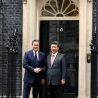 国家主席习近平同英国首相卡梅伦举行会谈现场高清组图