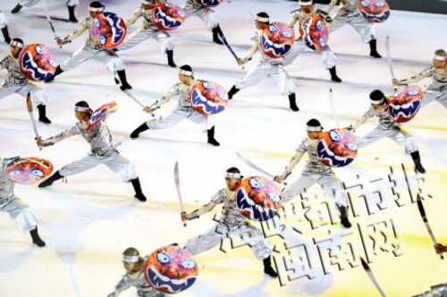 演出融入武术等传统元素