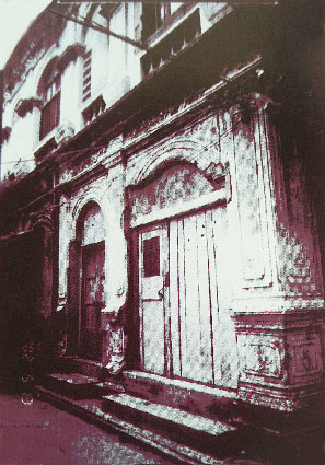 位于石码镇后街（今西湖路）的石码商立西湖小学堂校门