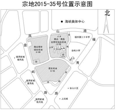 土地出让地块位置示意图