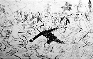 日本儿童画笔下的大屠杀