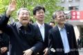 朱镕基现身清华校园现场图片 会见清华经管学院顾问