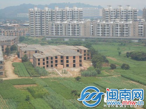 征迁地上一夜冒出一整片三层楼高的抢建房