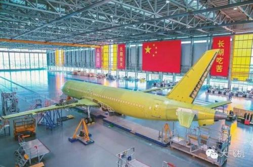 国产大飞机C919今日下线 图