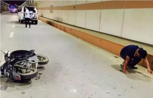 图为事故现场。