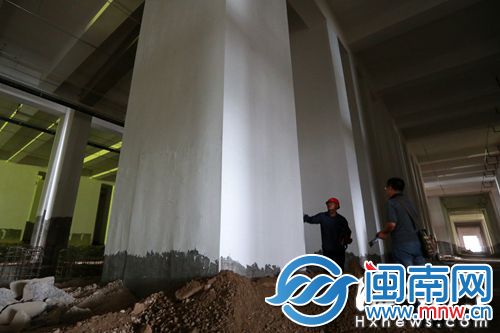 886根这么大的柱子，保证“地基”承载力