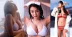日本童颜美胸女神筱崎爱冬日温泉写真 丰满胴体湿身诱惑
