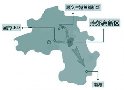 北京市政府东迁致土地争夺战升级 燕郊房价涨5成
