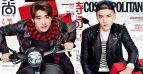 李易峰吴亦凡型男写真大片登《时尚COSMO》1月刊双封面