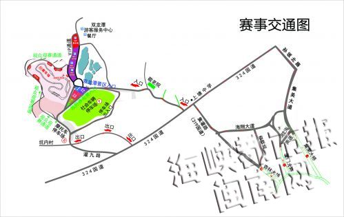 赛事交通图