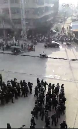 图为现场视频截图