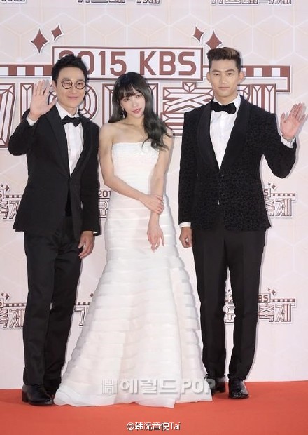 2015年KBS歌谣大祝祭红毯现场图片 群星现独