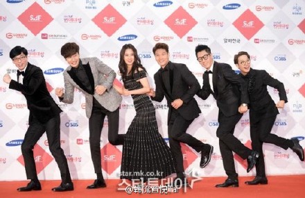 2015SBS演艺大赏红毯现场图片 《Running M