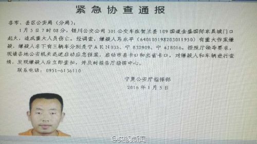 协查通报