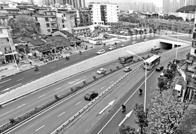 福州五四北片区春节前将新增四条进城道路