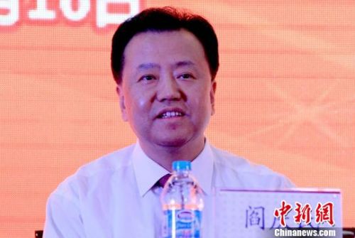 阎庆民。 张道正 摄