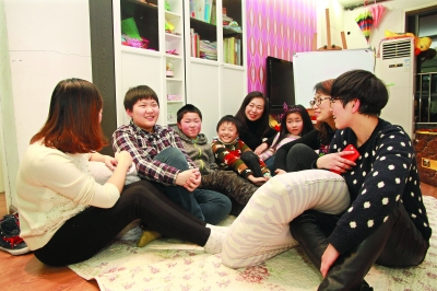 2016年春节，带着孩子又聚在一起 