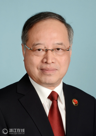 全国人大常委会批准任命汪瀚为浙江省人民检察院检察长