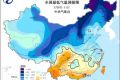 全国大范围寒潮来袭 局部地区降温14度(图)