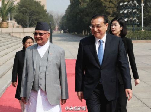 尼泊尔总理奥利访华
