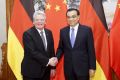 李克强会见德国总统高克：深化中德关系与合作