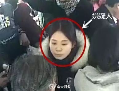 3月22日，郑州警方发布协查通报，全城搜寻偷钱女贼。