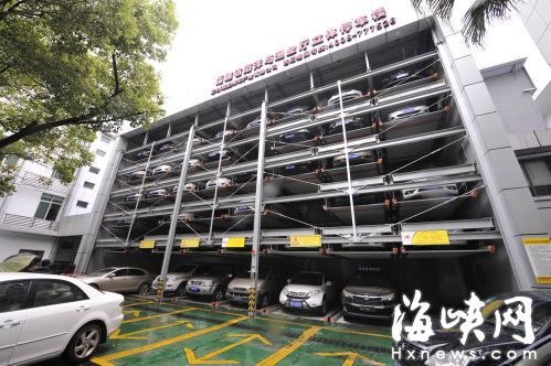 省海洋与渔业厅立体停车楼已建成投入使用