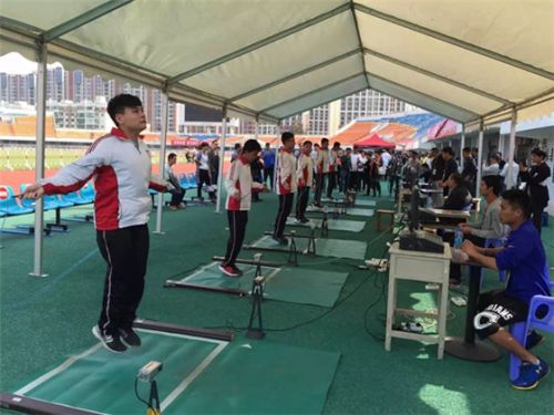 2016晋江市中招体育考试开考 时间:4月7日至4