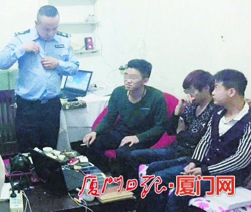 厦门捣毁两网络赌博窝点