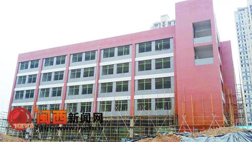 东山一小新建教学楼