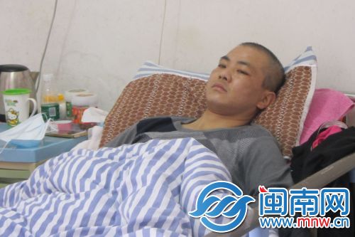 欧阳志贤被确诊为急性髓细胞白血病，家人已无法支付巨额医疗费。