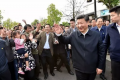 习近平考察小岗村 揭秘三代领导人小岗村之行(现场图)