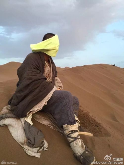 黄晓明《大唐玄奘》拼了！灰头土脸似乞丐（组图） 