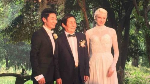 撒贝宁武汉办婚礼现场视频 宁得一人心白首莫相离