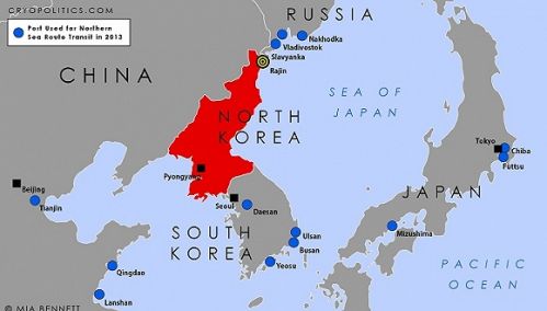  朝鲜 派军舰 扣押 俄罗斯 快艇   俄 外交部要求其解