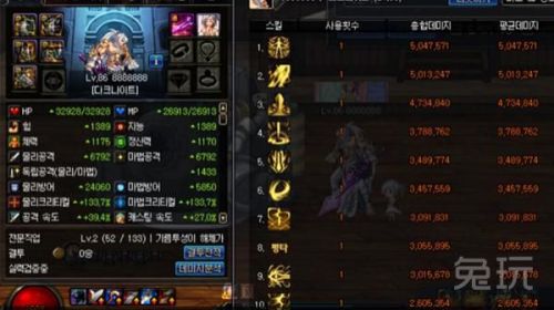 DNF韩服体验服黑武技能评测 最新测试数据