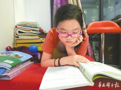8岁女孩过目不忘：4岁立志要上哈佛 智商达到144（图）