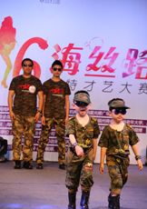 亲子组选手