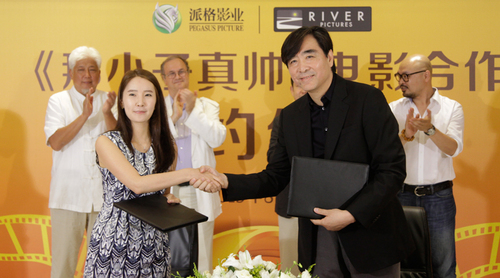 美女作家可爱淘携派格影业 中国版《那小子真帅》发布-闽南网